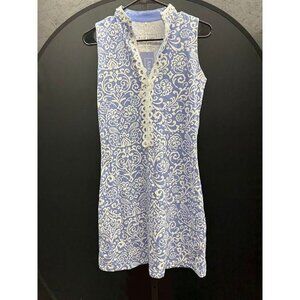 Ana Clare Tula Lace Trimmed Shift Dress Filly